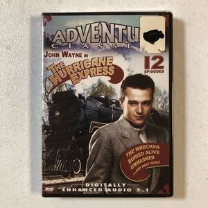 NEW  2005 Adventure Classic John Wayne in THE HURRICANE EXPRESS  12 Episodes DVD